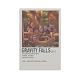 Anime-Poster für Zimmer, ästhetische Gravity Falls, 