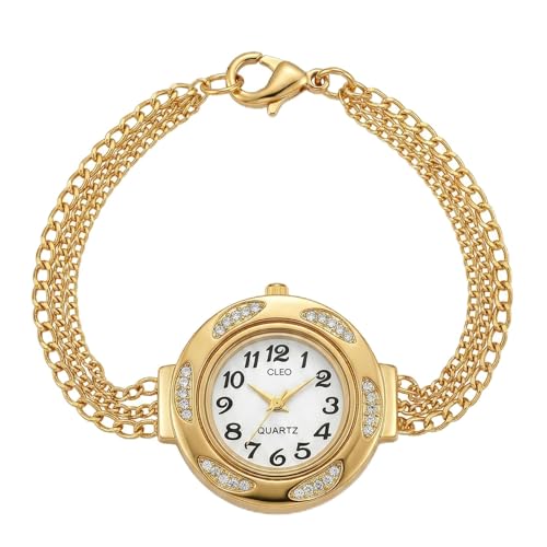 Image of Gold Fashion Bracelet Watch | Classy Wedding & Ethnic Watch