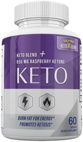 Ultra Keto X Burn - Keto Blend - 60 Capsules (1 Month Supply)