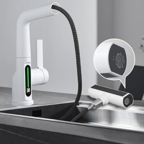 Robinet de lavabo de salle de bain blanc pour simplifier la routine - 6