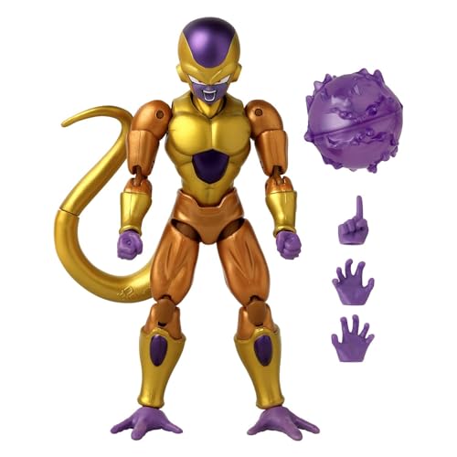 Bandai - Dragon Ball Super - Figurines Dragon Stars 17cm - Battle Pack - Golden Freezer vs Super Saiyan Blue Goku - Licence Officielle Dragon Ball - Pack de 2 figurines - Jouet Enfant 4 ans et + 37169