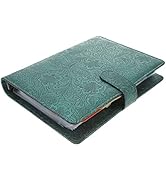 ULTECHNOVO Budget Book A5 Envelopes Zipper Binder File Binder Budget Notepad Finances Binder Mone...