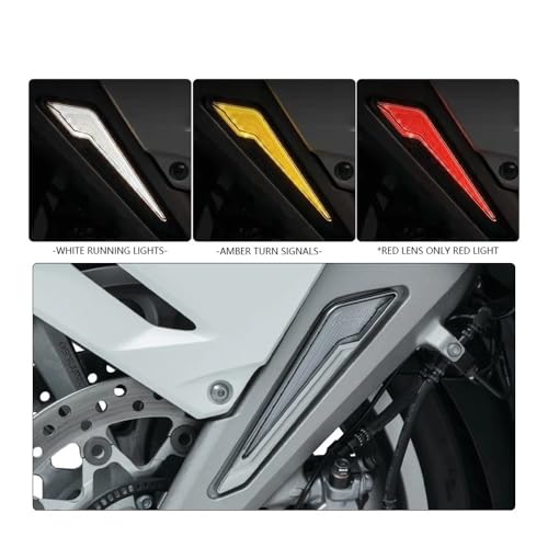 Indicateurs tournage moto GL1800 feux navigation LED étanches