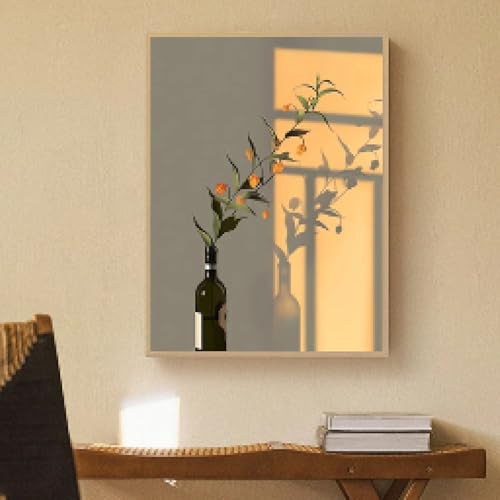 Impression HD retro rose sur toile tendue TONGYINLI decoration murale