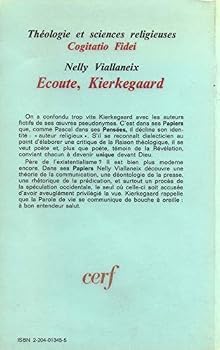 Paperback Ecoute, kierkegaard / essai sur la communication de la parole [French] Book