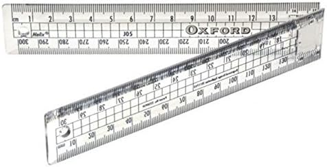 Helix Oxford 30cm Folding Ruler