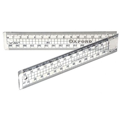 Helix Oxford 30cm Folding Ruler Amazon.co.uk Stationery & Office
