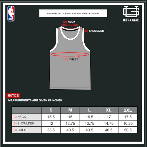 Camiseta sin mangas hombre para entrenamiento ligero de Ultra Game 7
