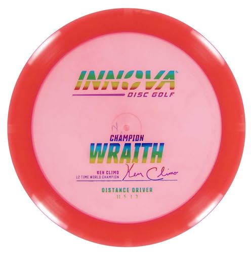 Innova Champion Wraith Disc Golf Driver – Distance Driver for Disc Golf (Colors Will Vary) (173-175g)