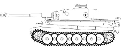 Airfix A1354 Tiger-1 Early Version Operation Citadel Military Vehicle