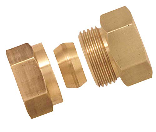 Boutté 3139733 Raccord bicône laiton femelle 20x27 Tube Ø16