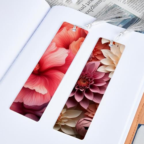 Marque-pages à pompons fleurs : l'élégance des bibliophiles - 5