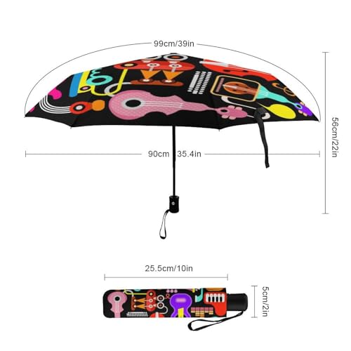 Parapluie compact automatique robuste pour ne plus finir trempé - 2