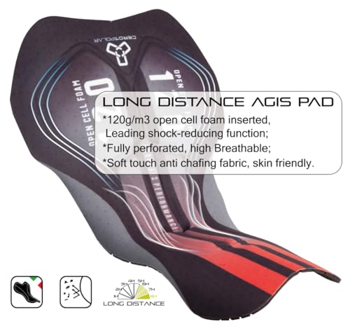 CEROTIPOLAR Meia-calça masculina de lã térmica para banheiro e ciclismo, calça de ciclismo para outo