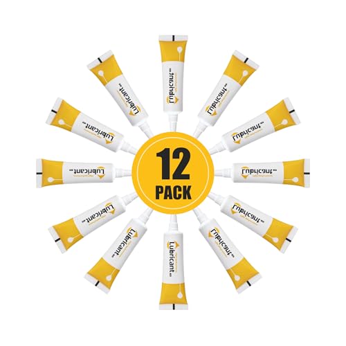 Image of 3D Printer Grease, High-Performance Parts Lubricant Oil for Axis, Guide, Lead Screws, Rods, Gears, Compatible with Bambu Lab Series X1 /X1C /A1 /A1 mini /P1S /P1P /K1 /K1 Max 3D Printer Accessories (12 Pack)