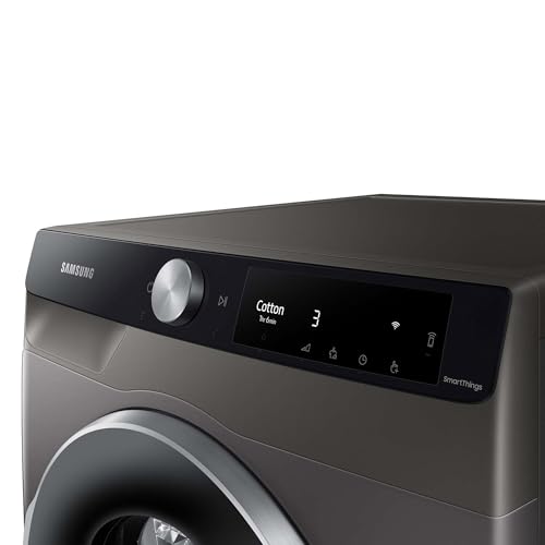 Samsung DV80T6220LX/S2 Wärmepumpentrockner, 8 kg, Simple Control mit WiFi und Auto Cycle Link, Hygiene+ Programm, Air Wash, Inox