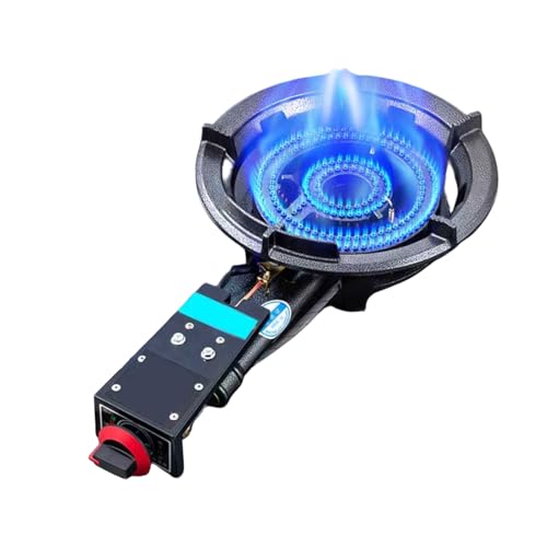Cuisinières À Gaz Professionnelles, Brûleur Wok À Économie D'énergie, Cuisinière De Comptoir À Anneau De Feu 6,8/8,7 KW, Kit De Source De Gaz NG/GPL, For...