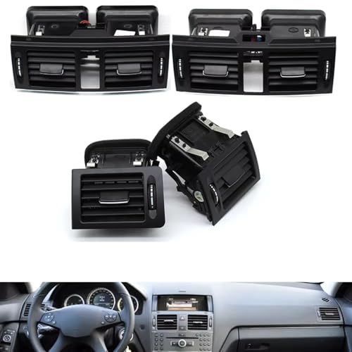 Grille de ventilation arrière Benz C200 climatisation console centrale 2007-2011 - 2