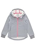 seitliche Eingrifftaschen Bench BKGK002035_GY11319 Kids Softshell Funktionelle Übergangsjacke mit wasserabweisender DWR Beschichtung und Fleece Futter. Grau (Alloy), 176CM