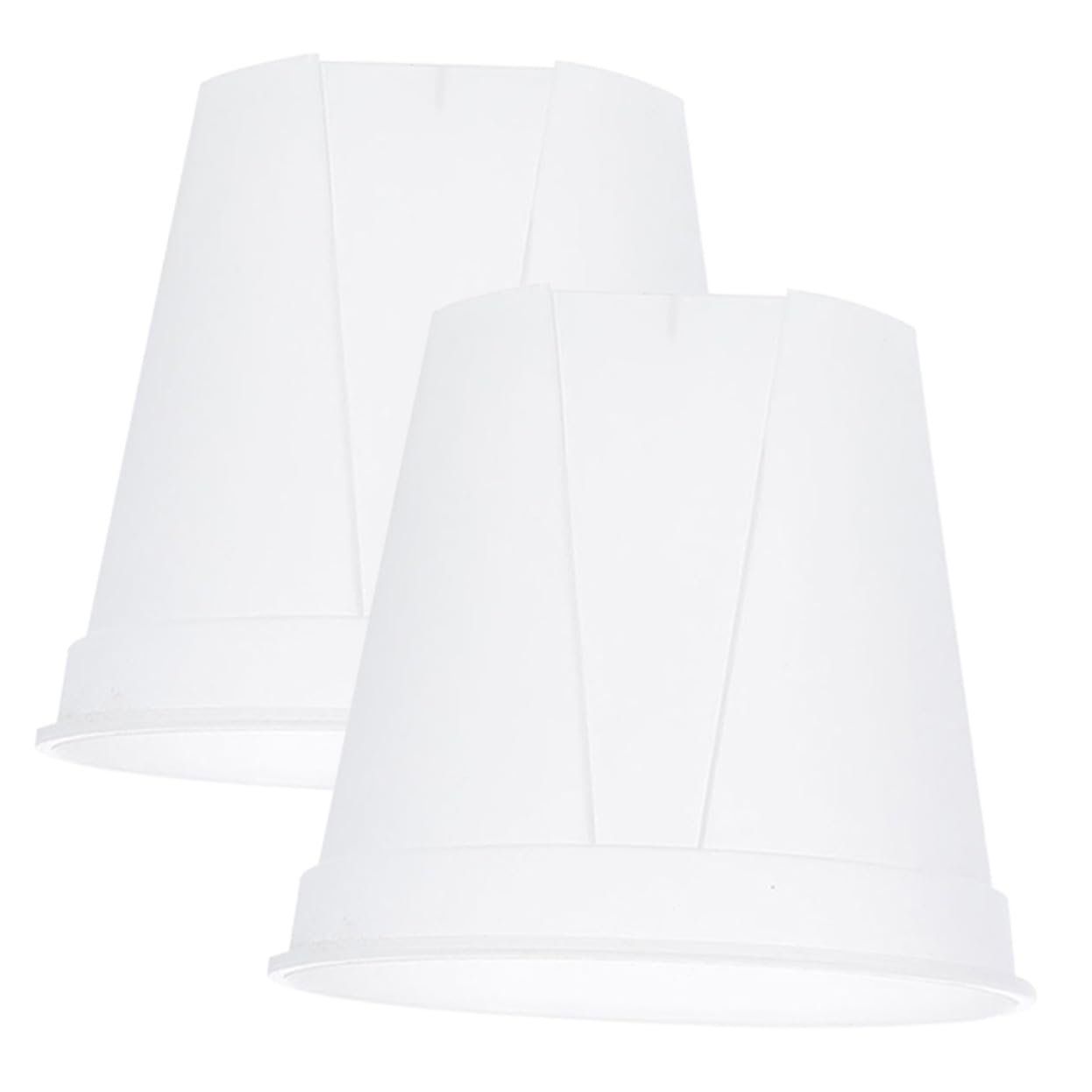 TOYANDONA Pots de Rempotage Transparents pour Orchidées Lot de 2 Plastique Robuste Diamètre 27 Cm