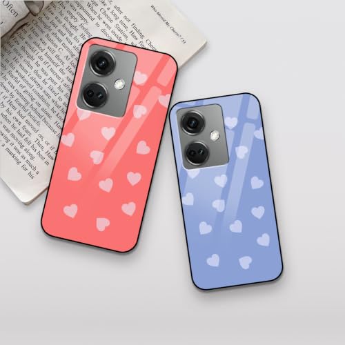Image of COLORflow Back Cover Compatible with OnePlus Nord CE 3 5G | Heart Celestial Color Customized | Shockproof TPU Bumper with Camera Protection Back Cover Compatible with OnePlus Nord CE 3 5G