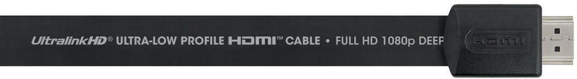 ULTRALINK UF HDMI-3M-B Ultra-Flat HDMI Cable (3 Meters)