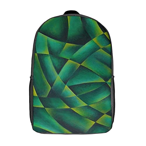 Sac à dos imprimé en 3D de 17 pouces pour adolescent grand volume et cartable de sport artistique
