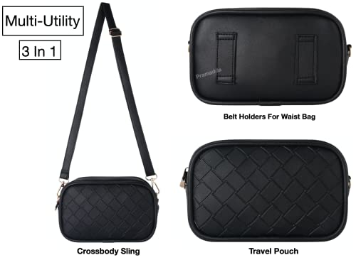 Pramadda-Pure-Luxury-Mini-Faux-Leather-Mobile-Sling-Bag-For-Women-Stylish-Side-Shoulder-Crossbody-Bags-For-Girls-Daily-Use-Messenger-Purse-With-Waist-Bag-2-in-1-Latest-Trendy-Handbags