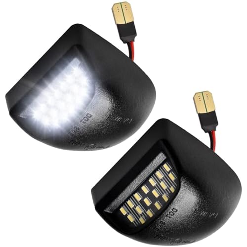 Luz de matrícula Chevrolet Silverado 1500HD en policarbonato