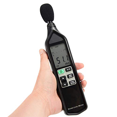 Miter tal-Ħoss Sper Scientific 850015 miżmum fl-idejn