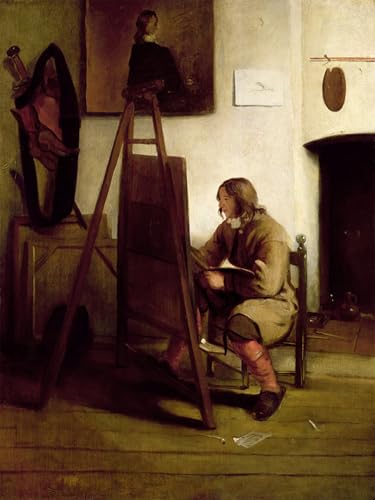 Toile Murale Abstraite Carel Fabritius pour Sublimer la Décoration de Votre Salon