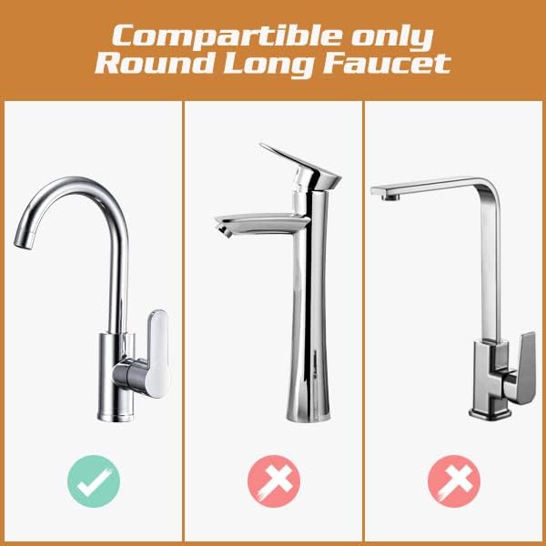 Miniatura 8 de NCARSTER Estante para grifo de acero inoxidable, 2 piezas para fregadero de cocina con gancho, fregadores desmontables, estante de drenaje para