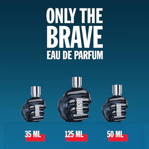 Diesel Only The Brave, Eau de Parfum für Männer, langanhaltender, verführerischer Duft, ledrig-maskulines Parfüm für Herren, 125 ml 6