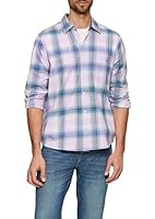 s.Oliver Regular Fit: Kariertes Hemd aus Baumwollstretch mit Brusttasche