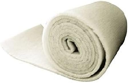 10' X 28" White Coarse Pond Filter Media 2" Thick