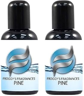 1 oz. Pine/Christmas Pine - Water Based Scent Additive for Fog, Haze, Snow & Bubble Juice - Scents 2 Gallons (Pack of 2)