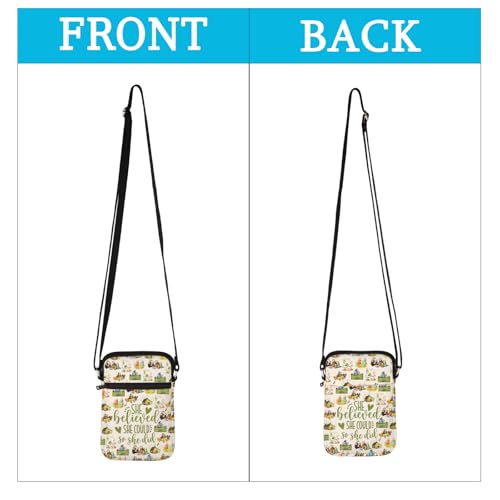 MEIKIUP Little House Crossbody Bag Laura Fans Gifts Farmhouse Shoulder Bag Gift Book Lover Gifts3