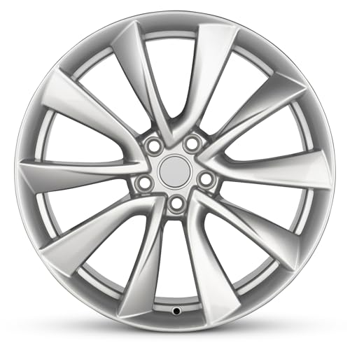 For 2017-2021 Tesla Model 3 20 Inch Painted Silver Rim - OE Direct Replacement - Road Ready Car Wheel