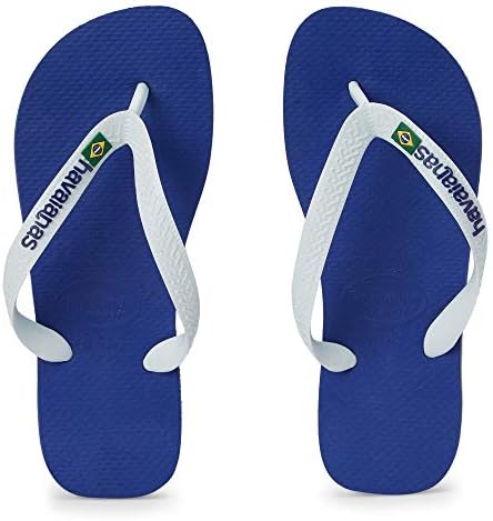 Chinelo Havaianas Brasil Logo Azul Naval