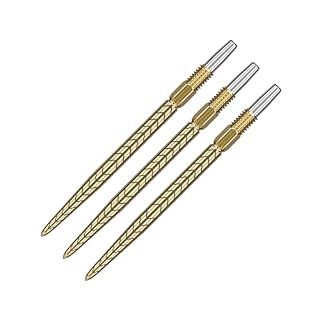 Target Darts Swiss Point Dart Spitzen, RVE (3er-Pack Spitzen) 30MM – Gold | Auswechselbare Dartspitzen, Swiss Storm Spitzen, Profi Dart Zubehör
