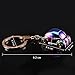 Keychain Flashlight, Jobon Zinc Alloy Car Key Chain with LED Light, Key Rings for Men, Women, Car Decorations, Perfect Christmas Gifts (Color)