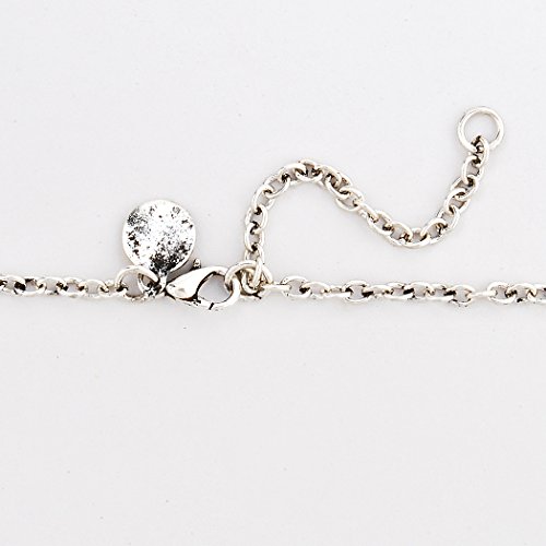 Jane Stone Dinosaur Vintage Necklace Short Collar Fashion Costume Jewelry For Women Teens (Antique Silver-L) #TOP5