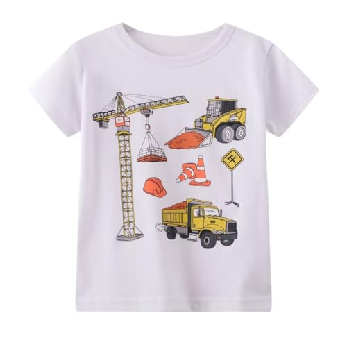 Image of Toddler Boy Clothes Kids Summer Cotton Outfits Shirt Short Sets Size 2-7