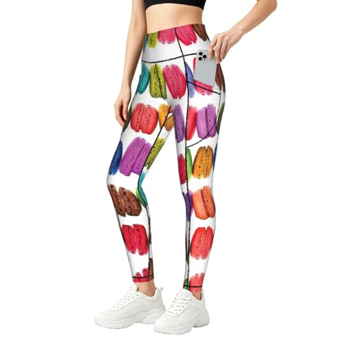 Leggings de macaron con compresión activa para moldear tu figura