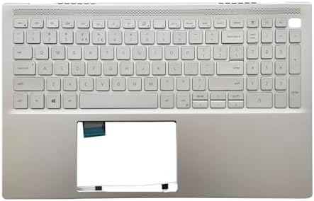 Poggiapolsi Con Tastiera Retroilluminata US Per Dell Inspiron 7500/7501 – Argento, FY5WK