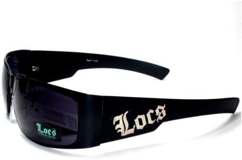 LC14 S1 LOCS Hardcore Shades Dark Men's Sunglasses with Protective Soft Pouch