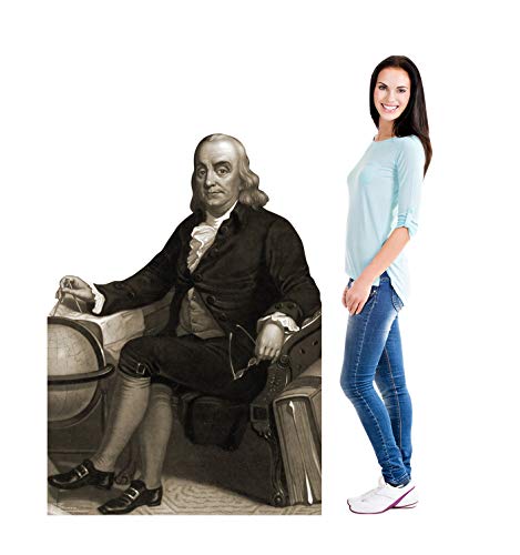 Image of Cardboard People Benjamin Franklin Life Size Cardboard Cutout Standup