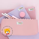 TeddyLabels – Personalized Name Labels for Kids (60) – Waterproof & Durable Stickers for Clothing, School & Daycare Items - Unicorns - Image 7