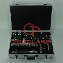 Primay Organic Chemistry Kit 14/20 Lab Glassware kit with Cabinet Box
