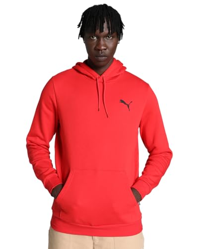Image of PUMA Men Polycotton Regular Fit Hooded Sweatshirt